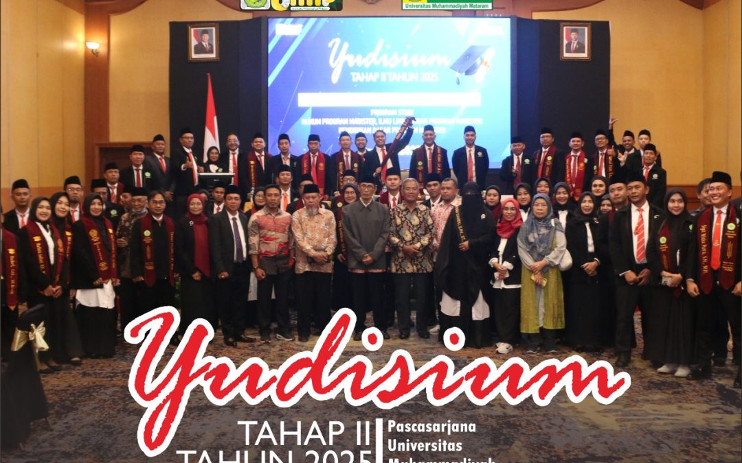 Yudisium Pascasarjana UMMAT 2025: 57 Mahasiswa Magister Resmi Dikukuhkan