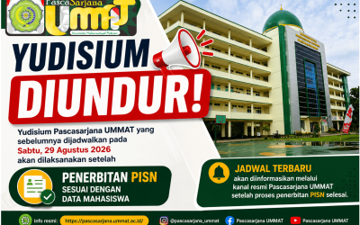 Yudisium Pascasarjana UMMAT Diundur, Menunggu Penerbitan PISN Sesuai Data Mahasiswa
