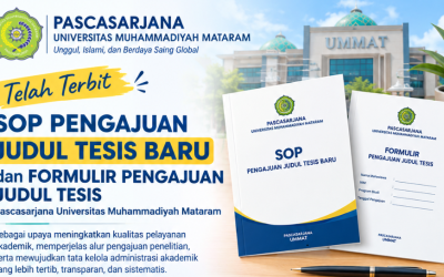 Pascasarjana UMMAT Terbitkan SOP dan Formulir Pengajuan Judul Tesis Baru untuk Tingkatkan Tertib Administrasi Akademik